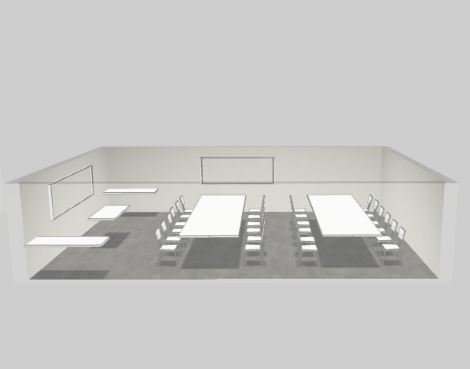 Coworking-Event space sitting arrangement 4